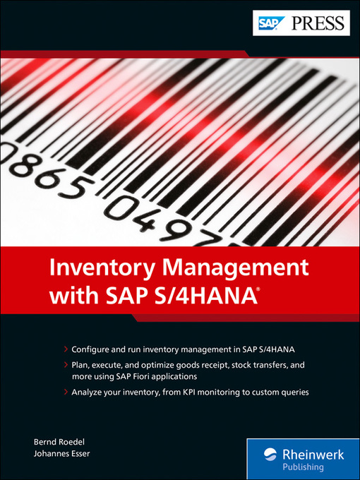 Cover image for Inventory Management with SAP S/4HANA
